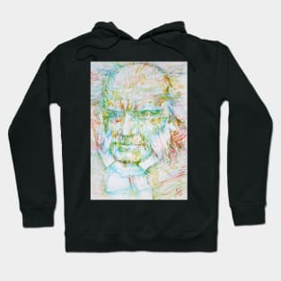 ARTHUR SCHOPENHAUER - watercolor portrait.2 Hoodie